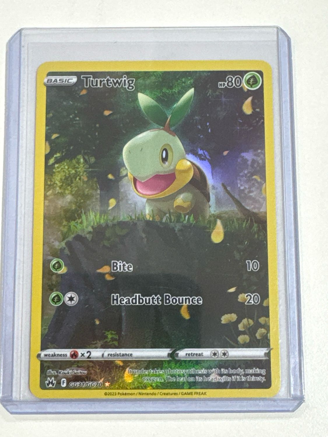 Pokemon TCG : Turtwig (CRZ GG31)