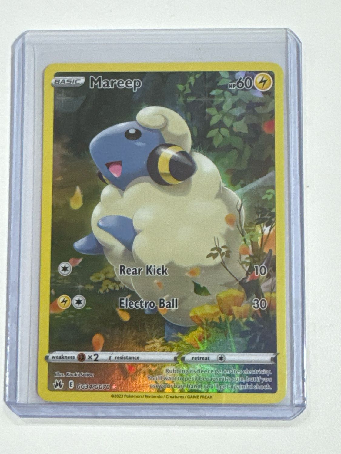 Pokemon TCG : Mareep (CRZ GG34)