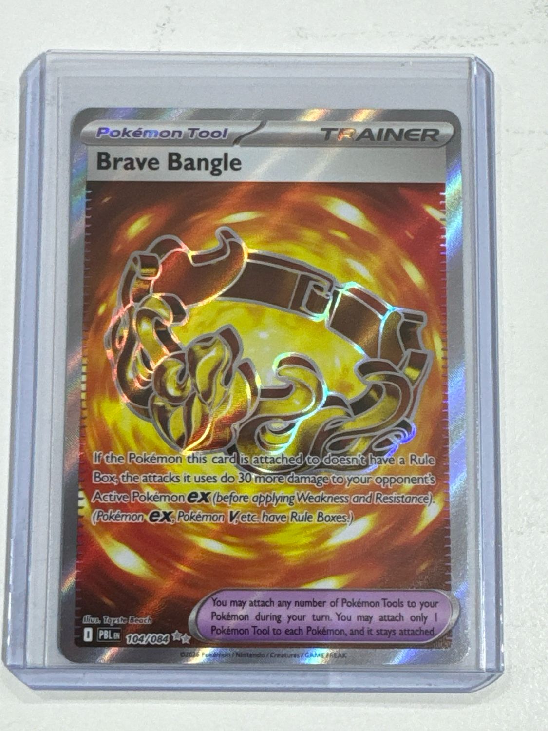 Pokemon TCG : Brave Bangle (PBL 104)