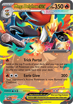 Pokemon TCG : Mega Delphox ex (PBL 008)