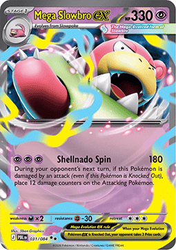Pokemon TCG : Mega Slowbro ex (PBL 031)