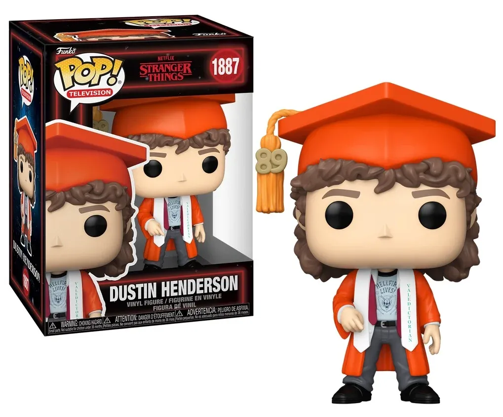 Funko POP STRANGER THINGS - POP Television N° 1887 - Dustin Henderson