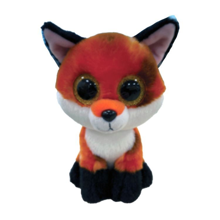 Ty Beaniee Boo's Pluche Small Meadow De rood-witte vos