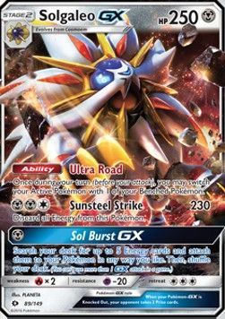 Pokemon TCG : Solgaleo GX (SUM 89)