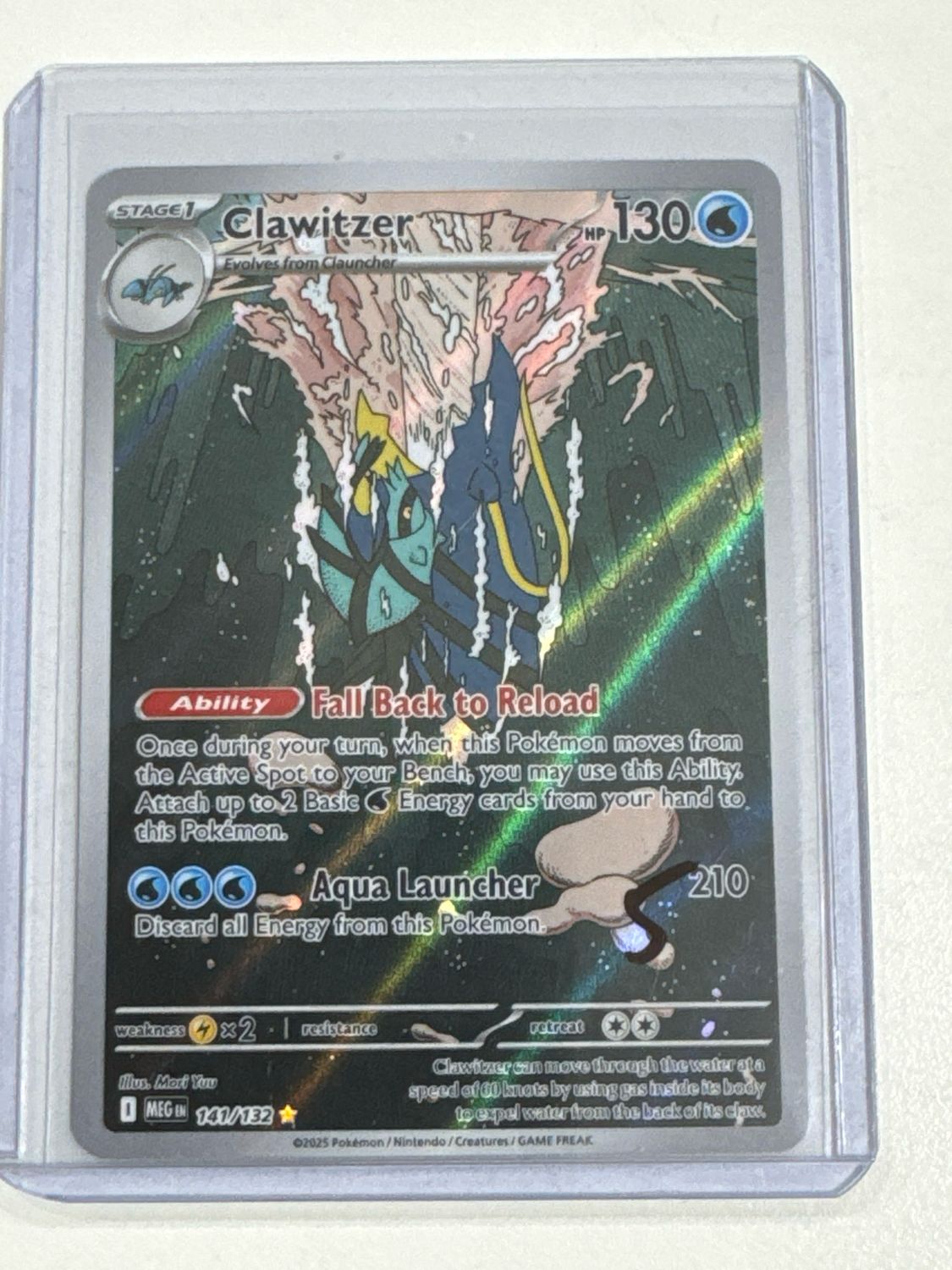 Pokemon TCG : Clawitzer (MEG 141)
