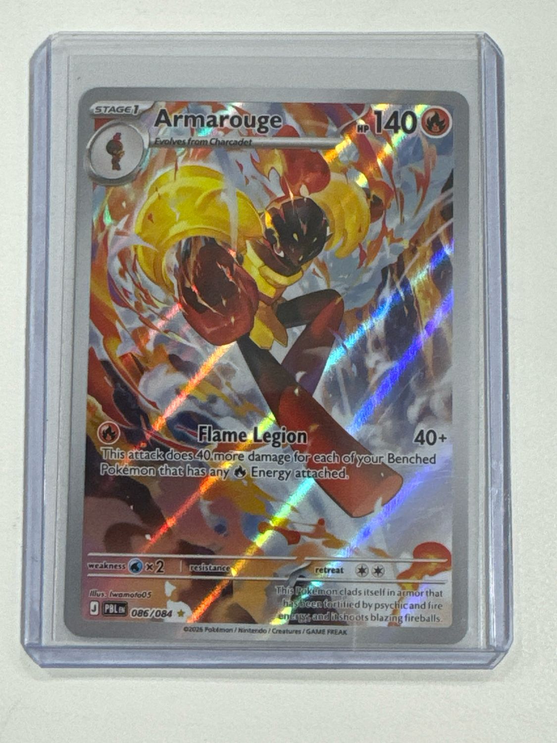 Pokemon TCG : Armarouge (PBL 086)