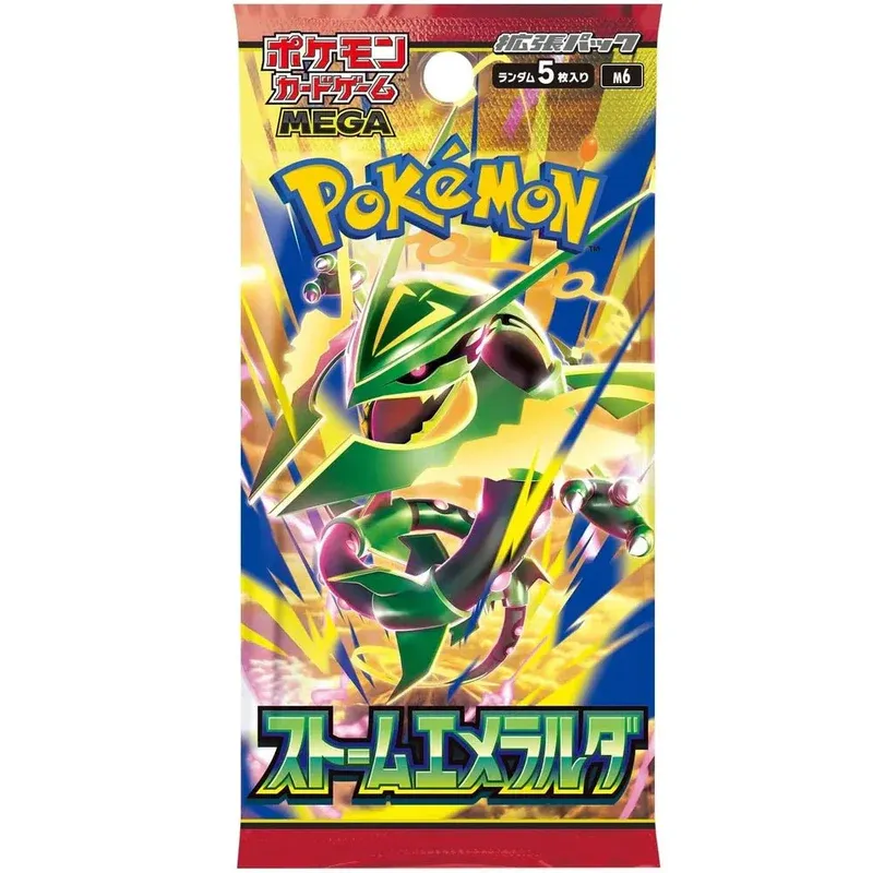 Pokémon M6 Storm Emeralda Booster Pack