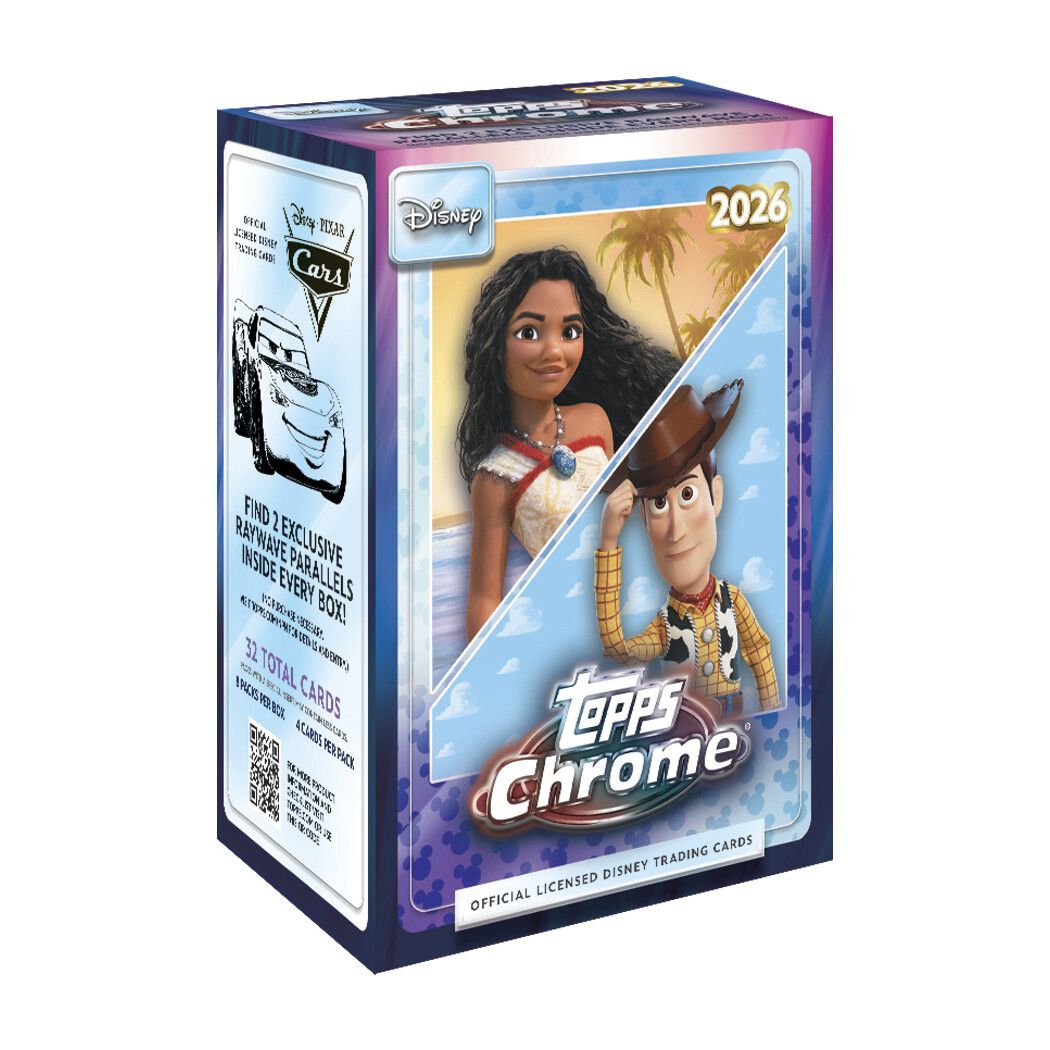 Topps 2026 Chrome Disney Value Box