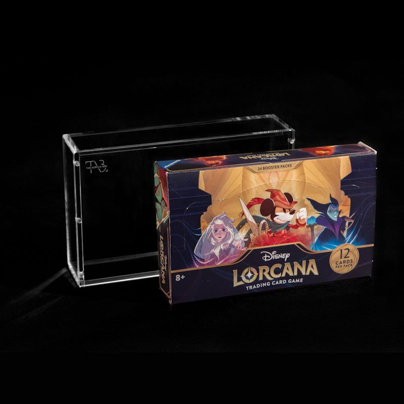 TAB Acrylic Box – Lorcana Booster Box Display 6 mm