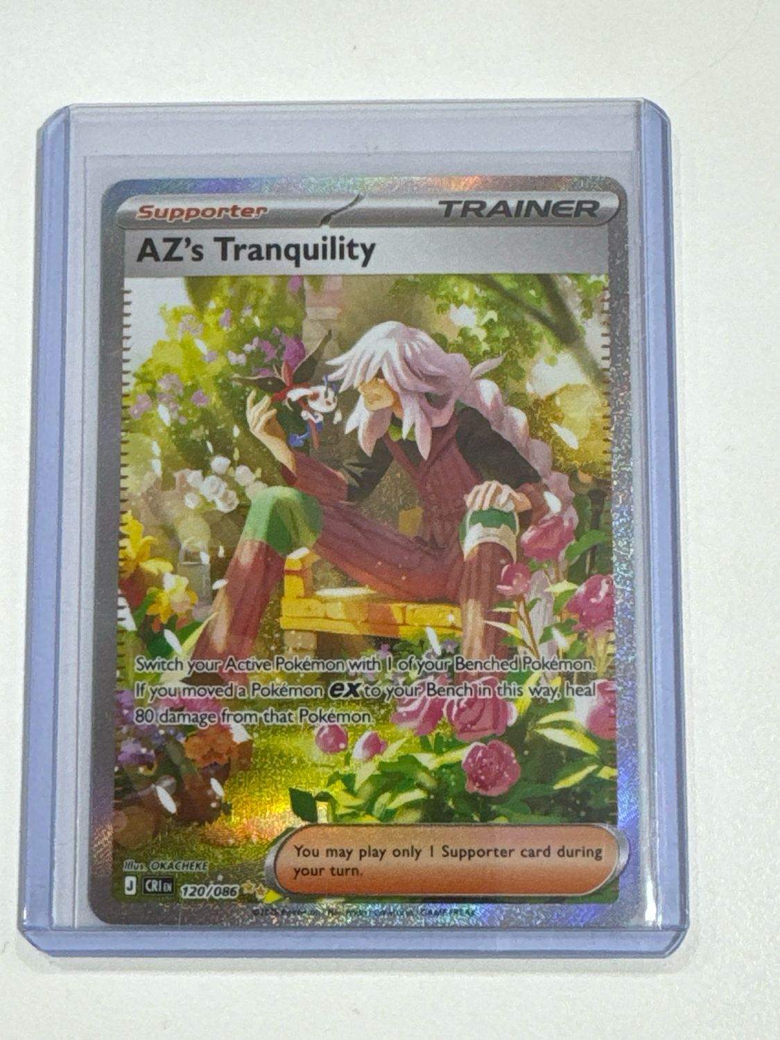 Pokemon TCG : AZ's Tranquility (CRI 120)