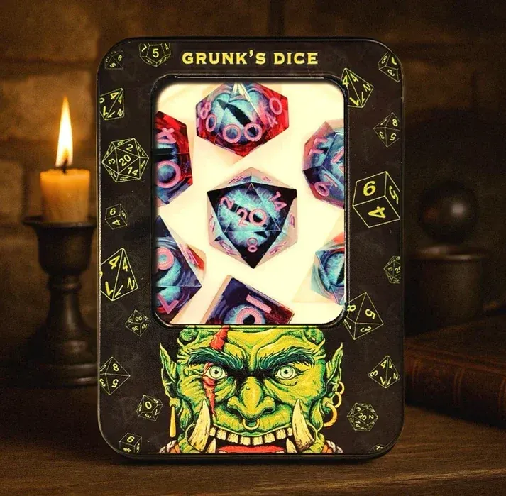 GRUNK'S DICE - OCULUS OF THE FAE