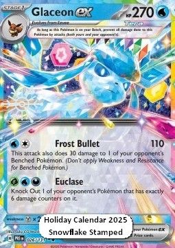 Pokemon TCG : Glaceon ex (xPRE 026)