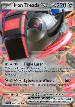 Pokemon TCG : Iron Treads ex (SVI 143)
