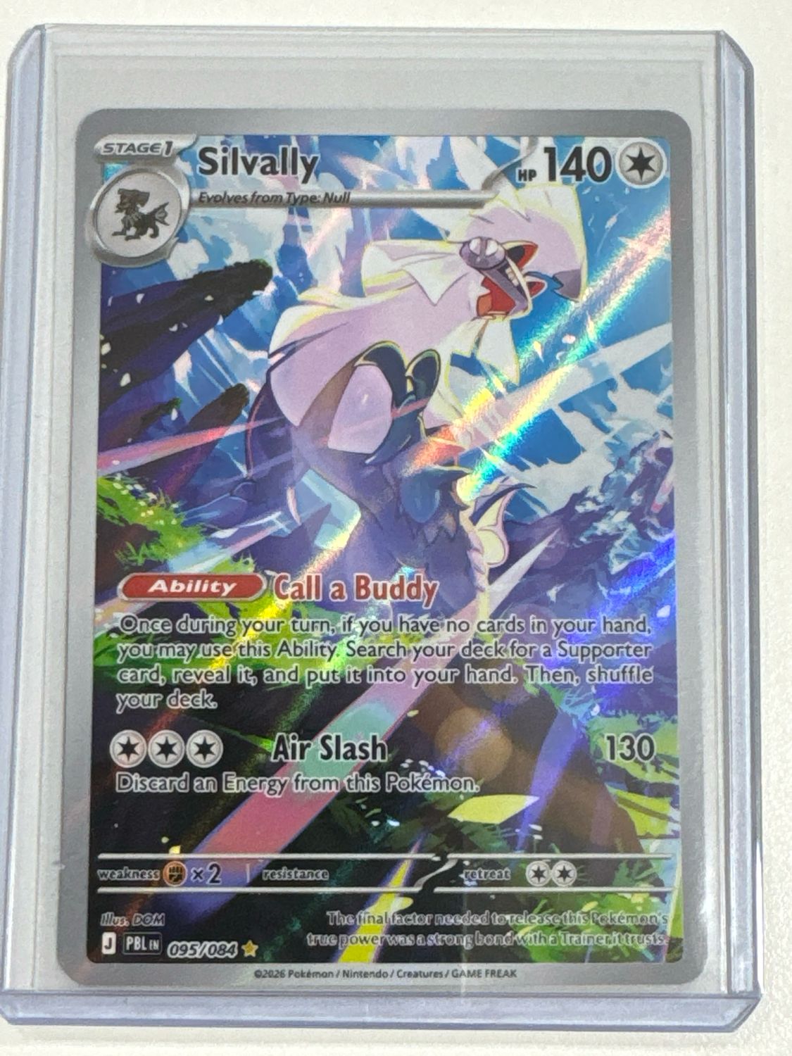Pokemon TCG : Silvally (PBL 095)
