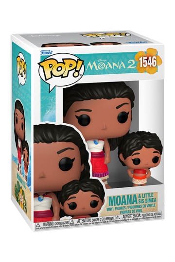 Moana 2 POP! &amp; Buddy Vinyl Figure Moana &amp; Little Sis
