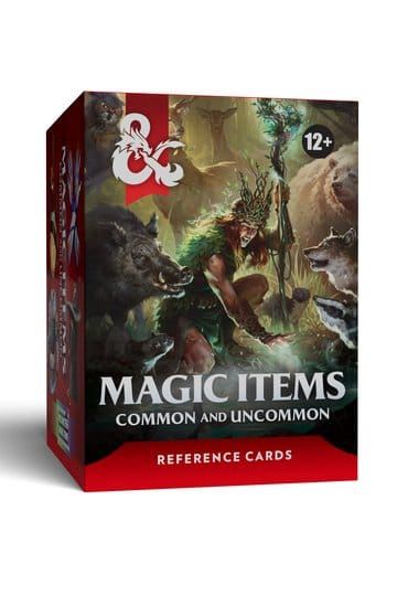 Dungeons &amp; Dragons RPG Reference Cards - Magic Items (Common and Uncommon) *English Version*