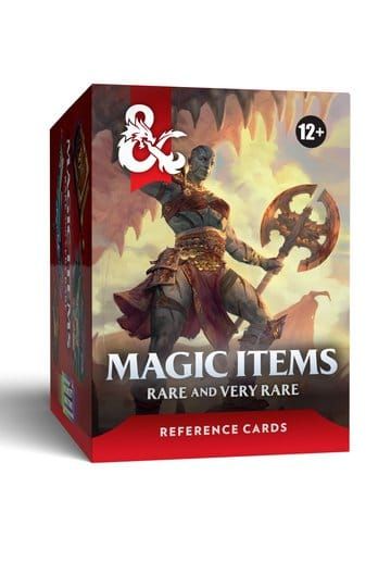 Dungeons &amp; Dragons RPG Reference Cards - Magic Items (Rare and Very Rare) *English Version*