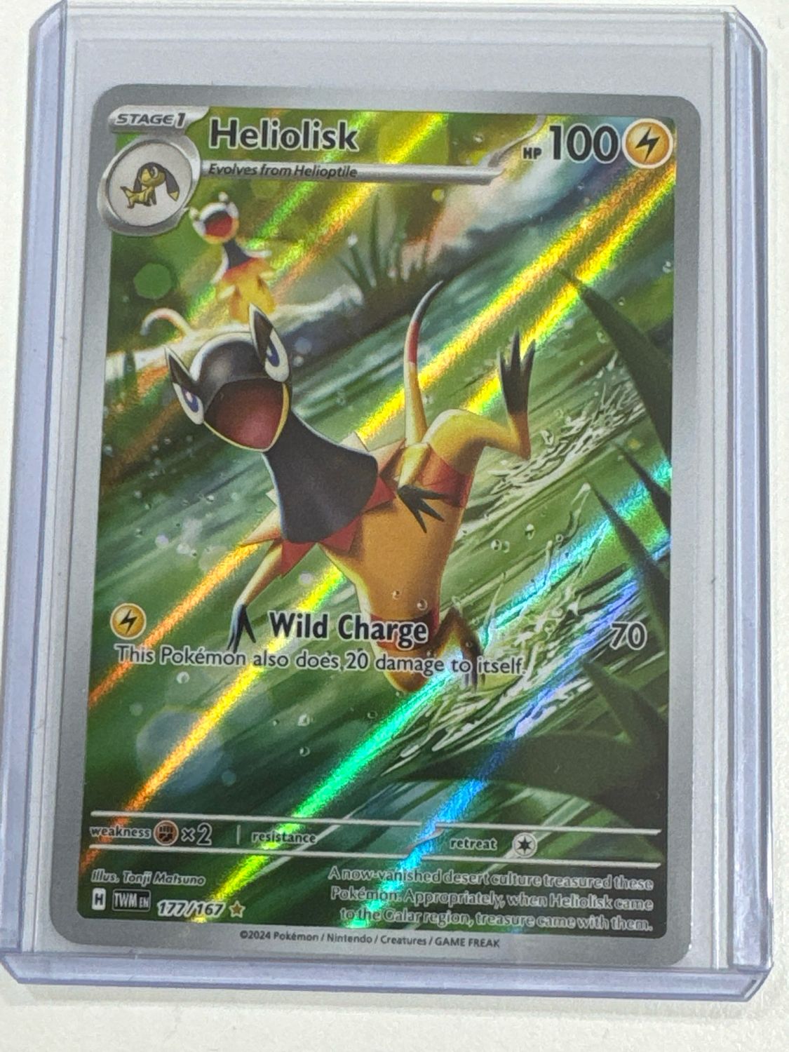 Pokemon TCG : Heliolisk (TWM 177)