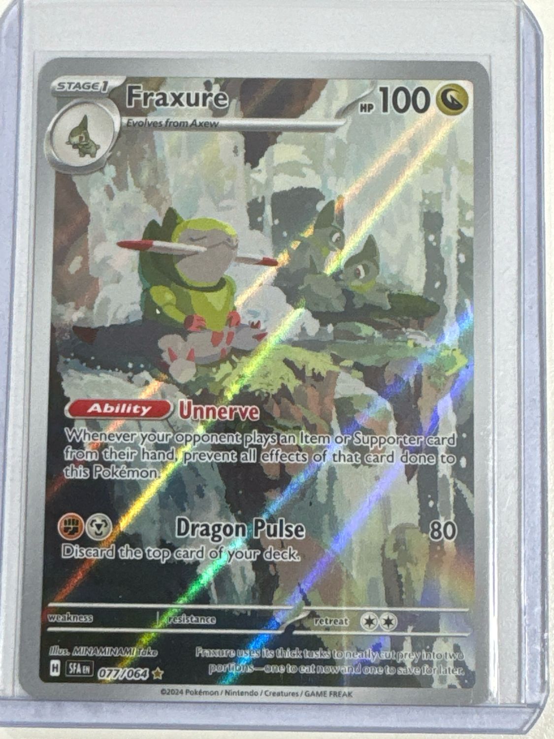Pokemon TCG : Fraxure (SFA 077)