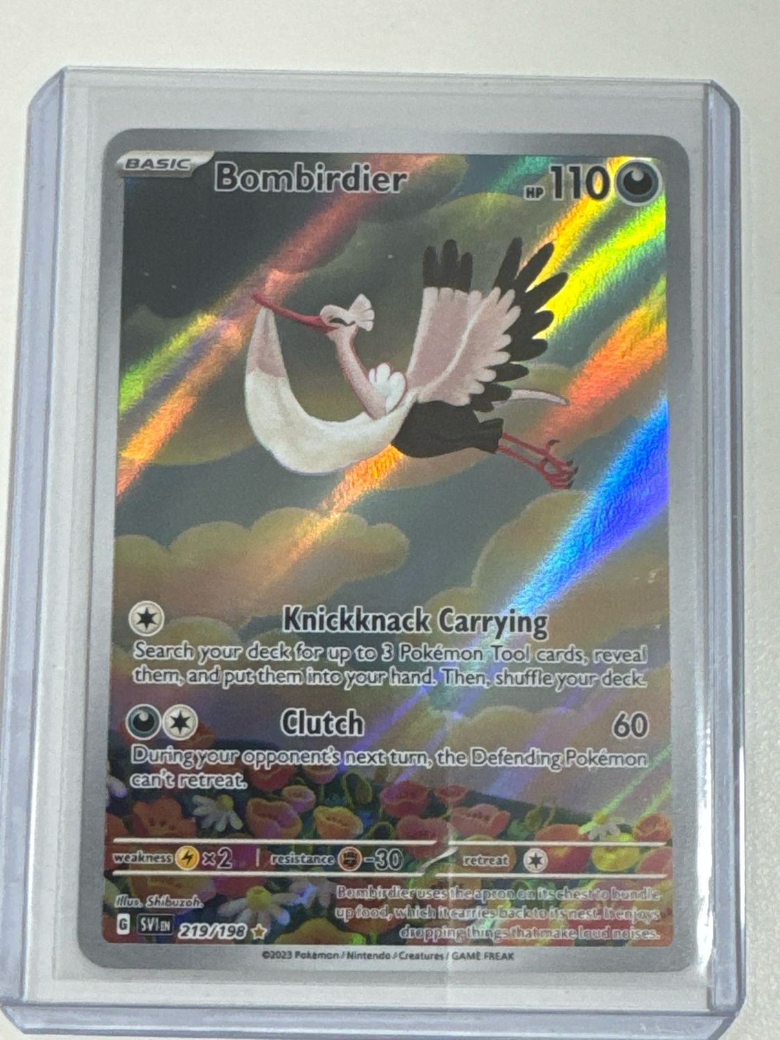 Pokemon TCG : Bombirdier (SVI 219)