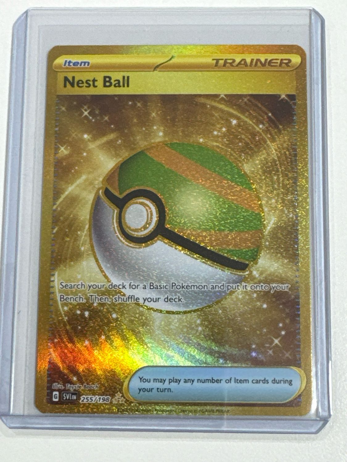 Pokemon TCG : Nest Ball (SVI 255)