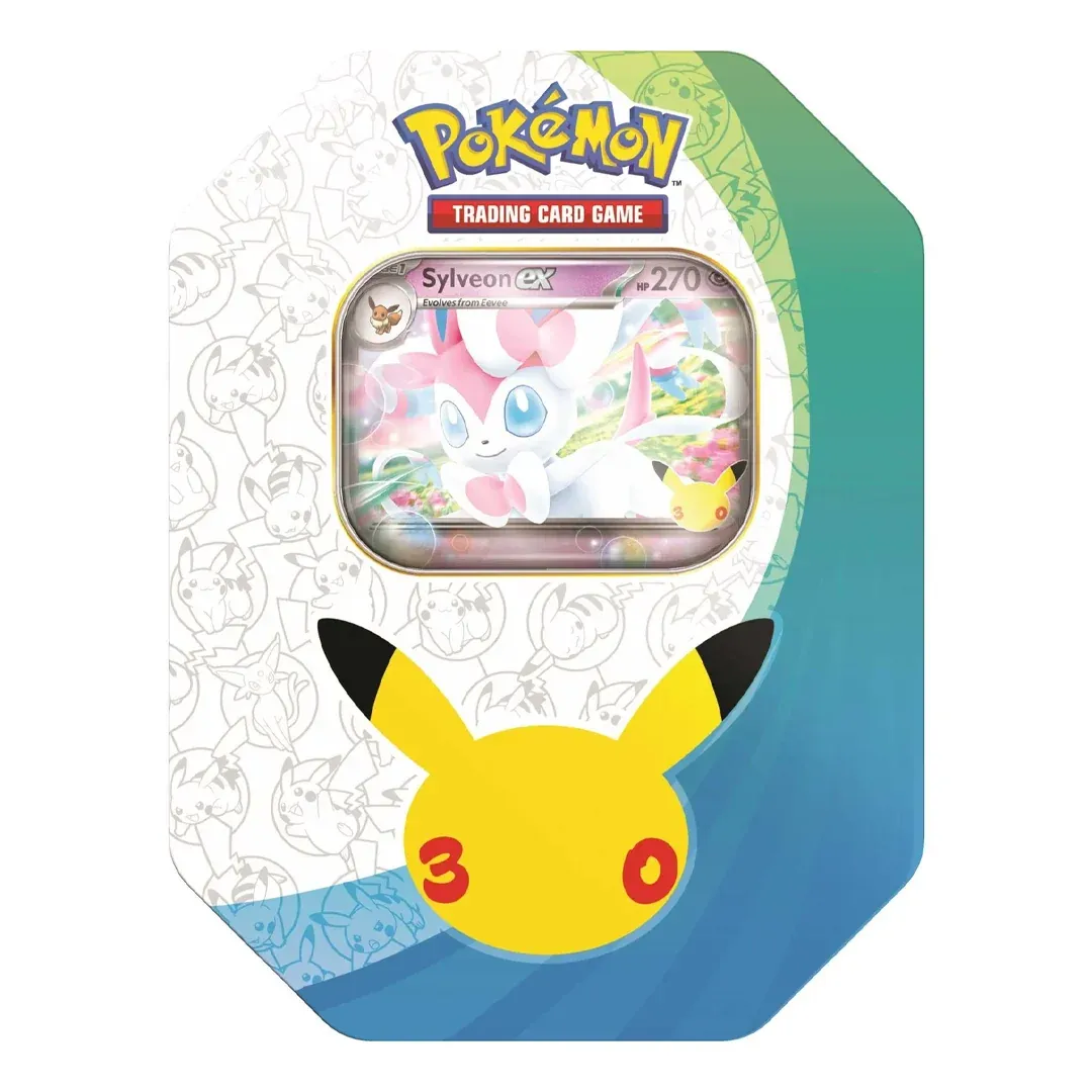 30th Celebration Sylveon EX Tin