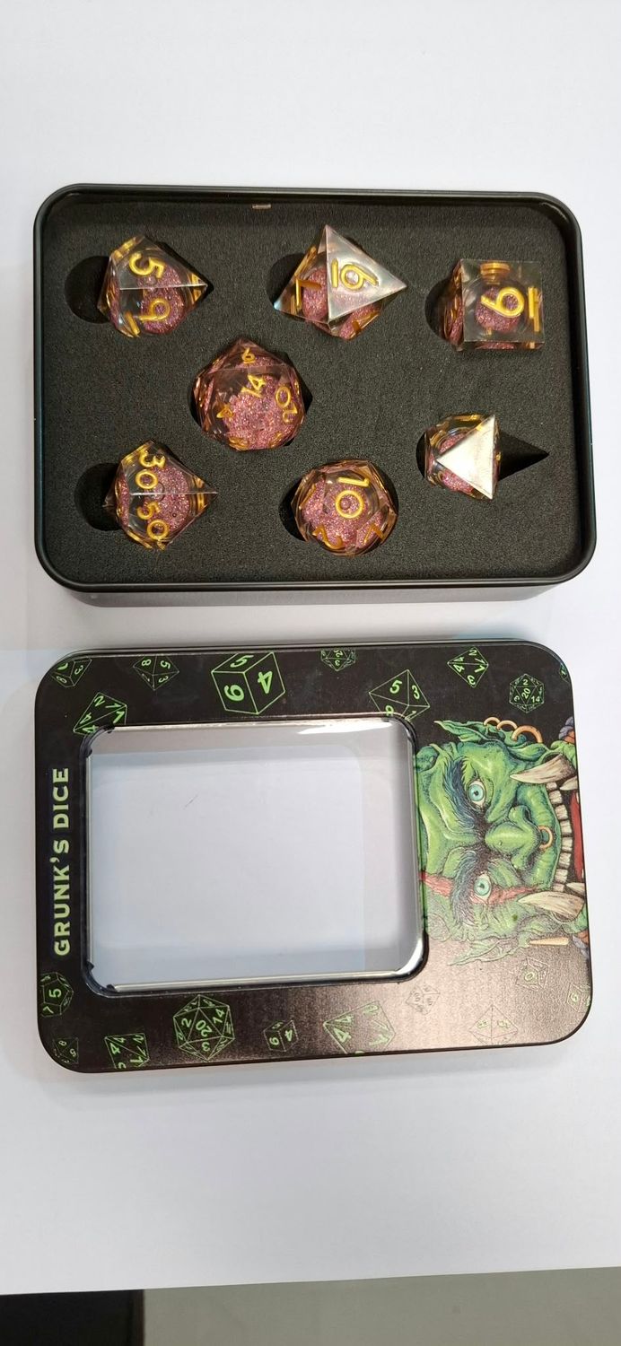 GRUNK'S DICE - The Velvet Gold Grunk