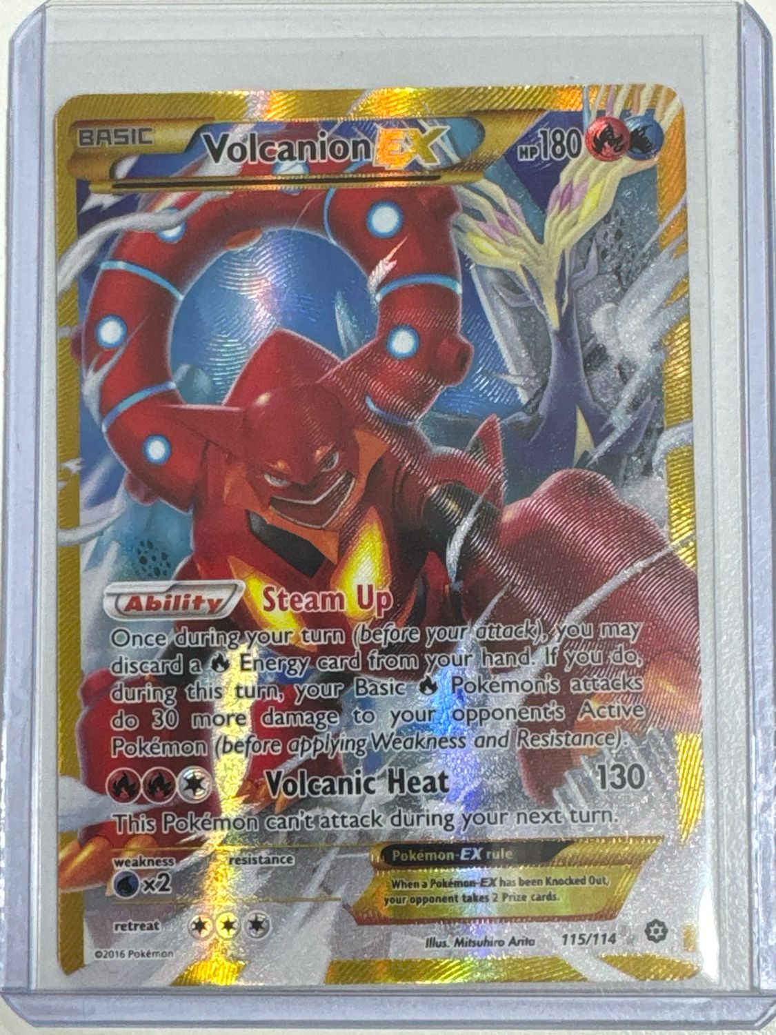 Pokemon TCG : Volcanion EX (STS 115)