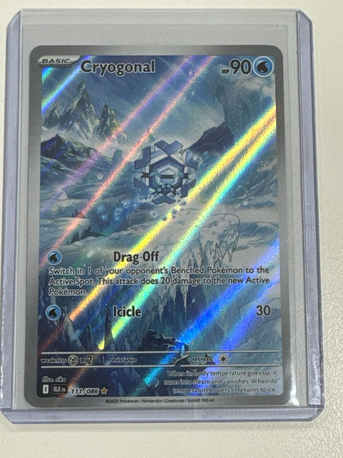 Pokemon TCG : Cryogonal (BLK 111)