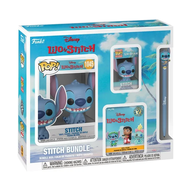 Lilo &amp; Stitch — Pop! Impulse Bundle — Stitch — Set of 4 collectables