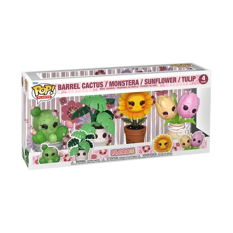 Flora — Pop! Plants — Set of 4 figures