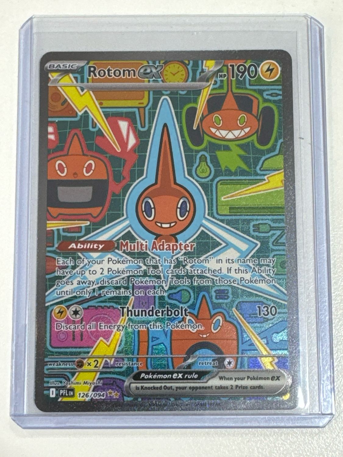 Pokemon TCG : Rotom ex (PFL 126)