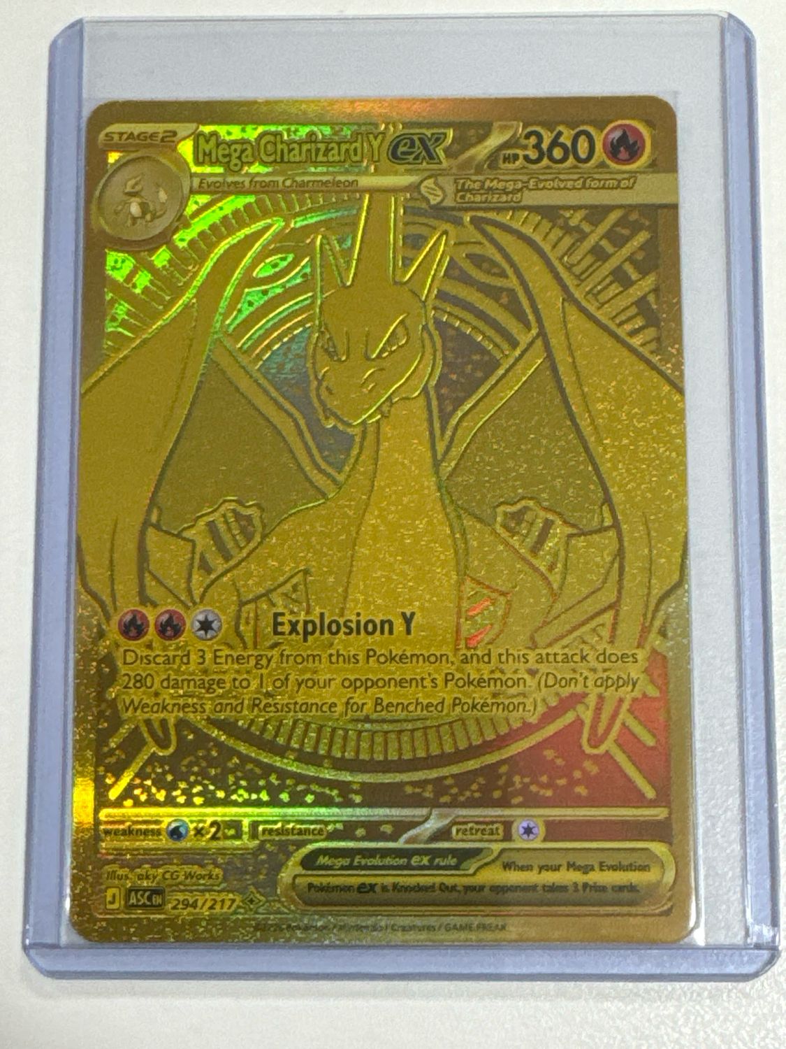 Pokemon TCG : Mega Charizard Y ex (ASC 294)