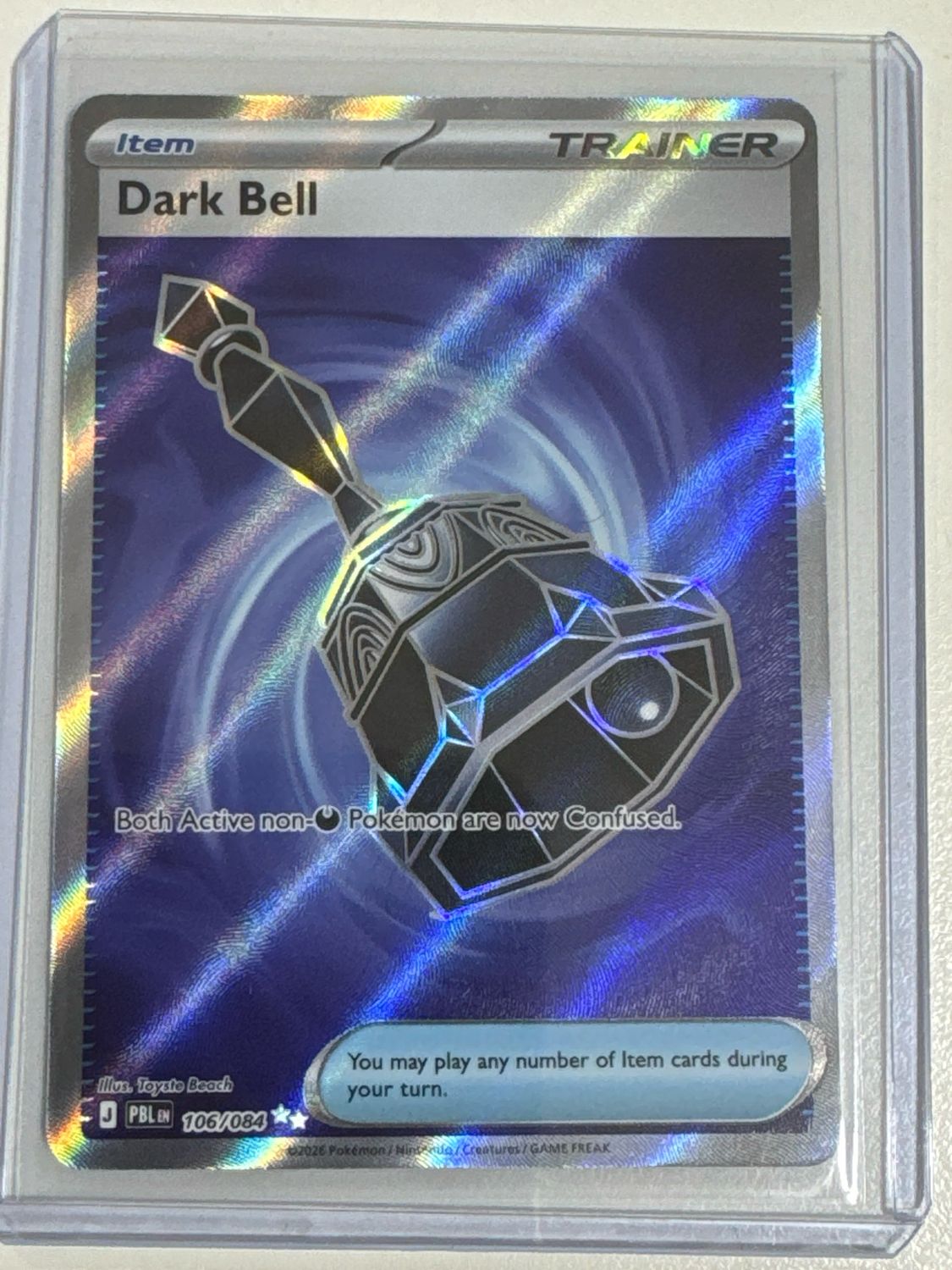 Pokemon TCG : Dark Bell (PBL 106)