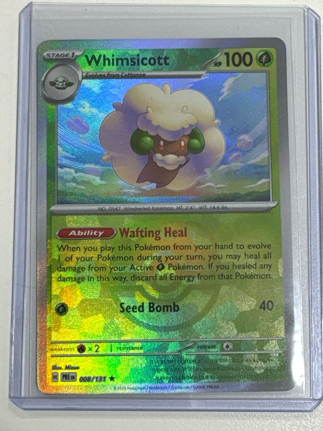 Pokemon TCG : Whimsicott (xPRE 008)