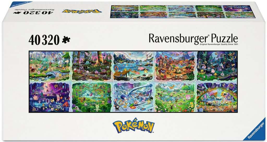Puzzel 40320 stukjes - Pokémon - Celebration Journey