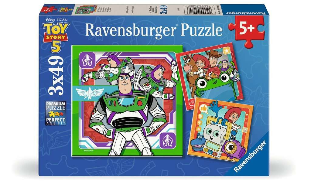 Pokémon puzzle - 3x 49 pieces
