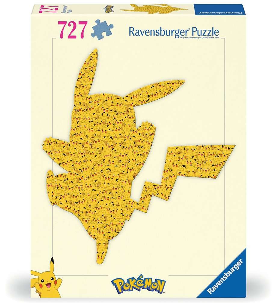 Puzzel 940 stukken - Pokémon - Pikachu in vorm