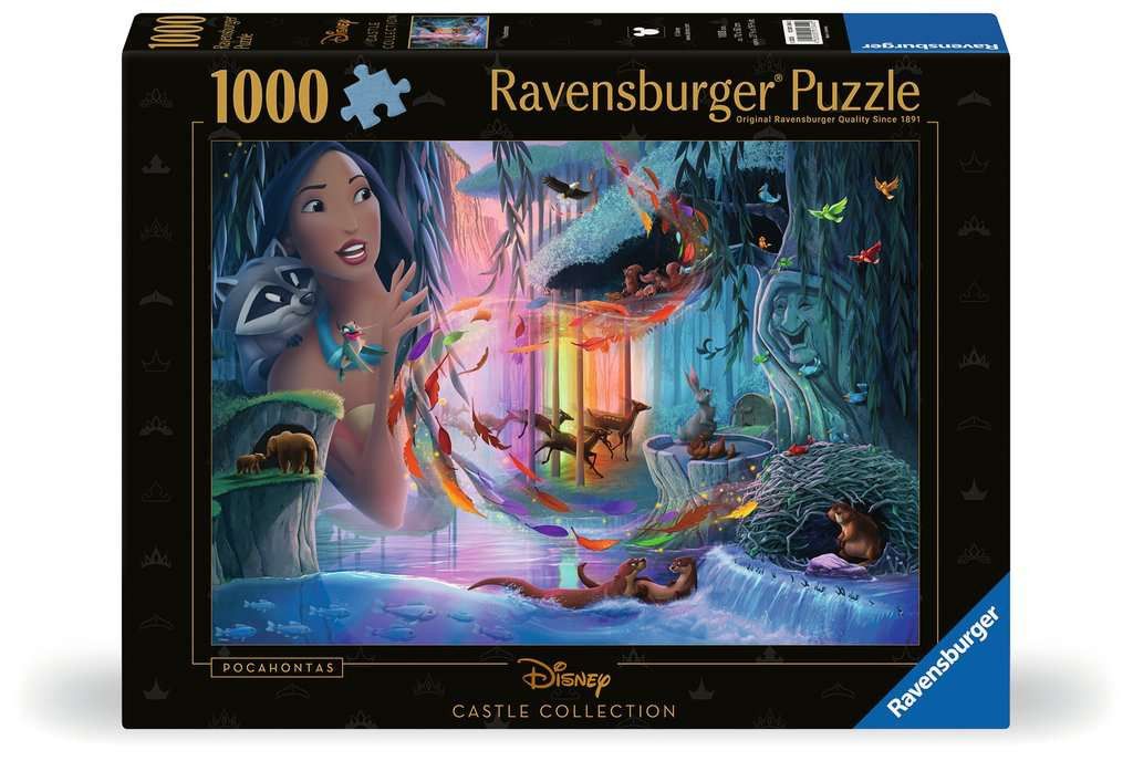 Puzzel 1000 stukken - Disney prinsessen - Disney Castles: Pocahontas