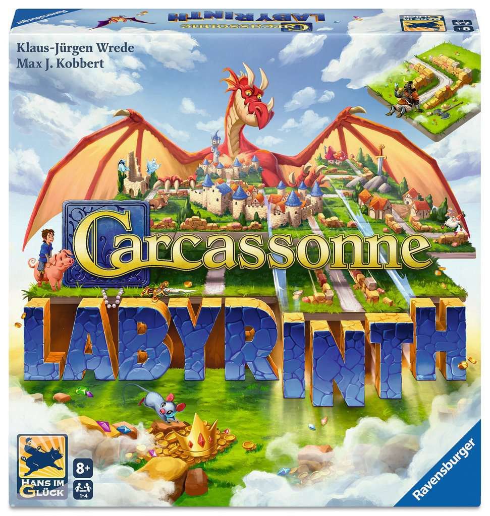 Carcassonne labyrinth - Bordspel