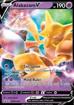 Pokemon TCG : Alakazam V (SWSH 083)