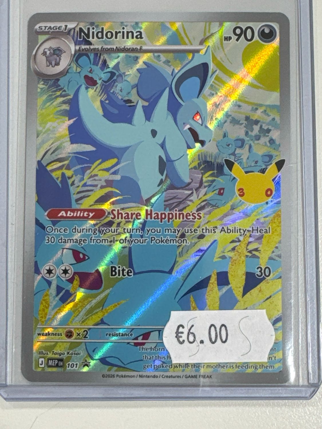 Pokemon TCG : Nidorina (MEP 101)