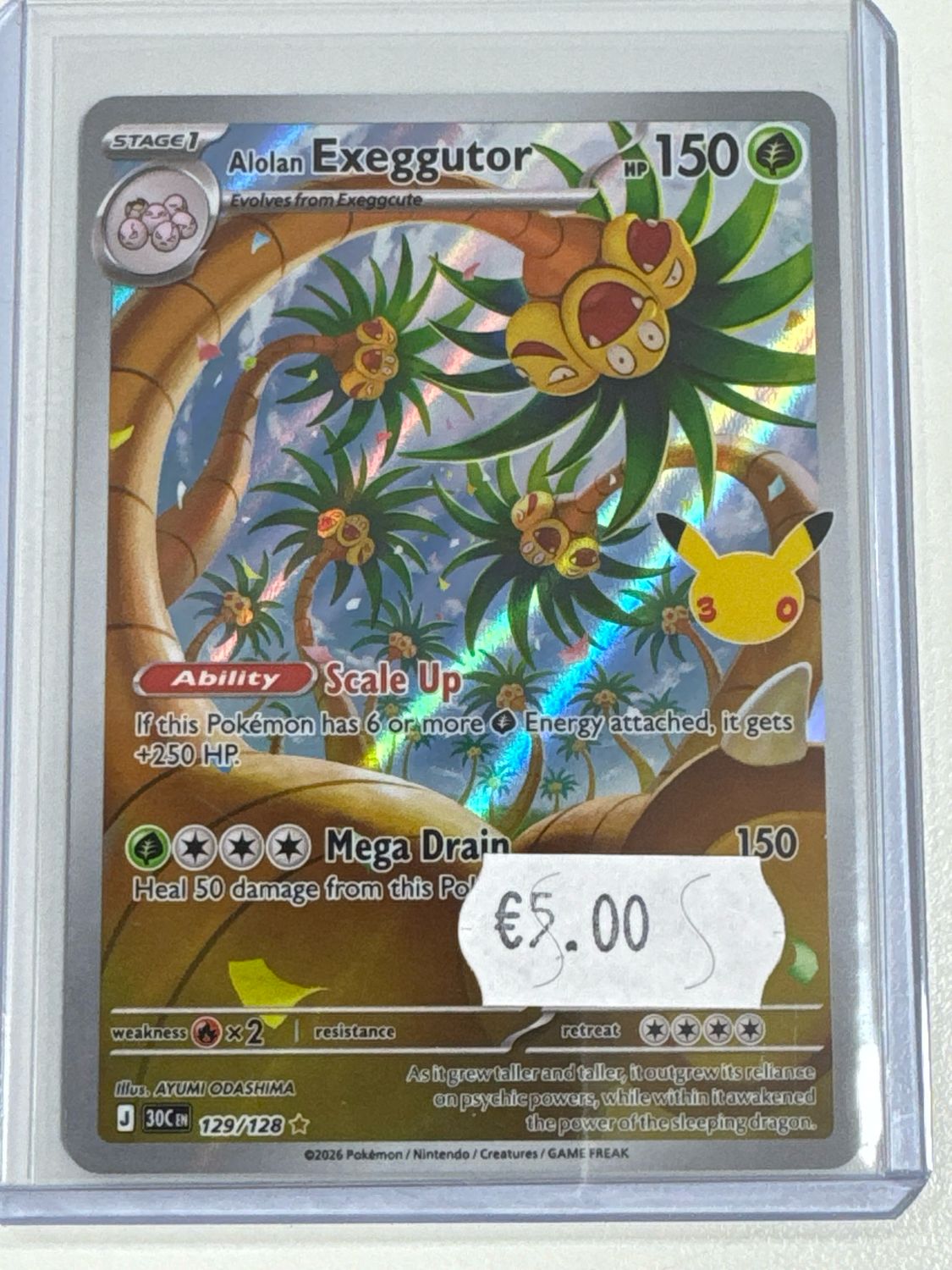 Pokemon TCG : Alolan Exeggutor (30C 129)