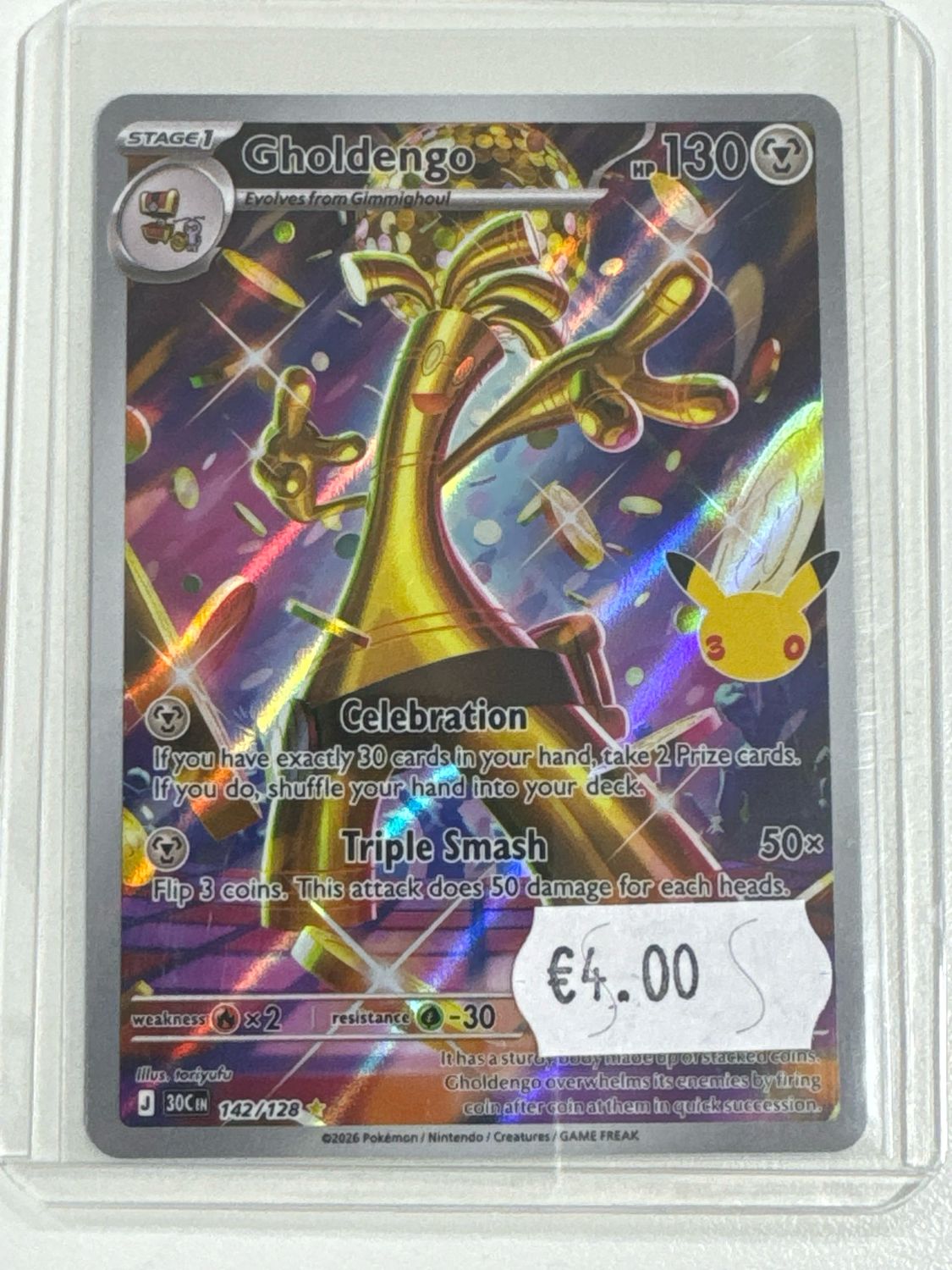 Pokemon TCG : Gholdengo (30C 142)