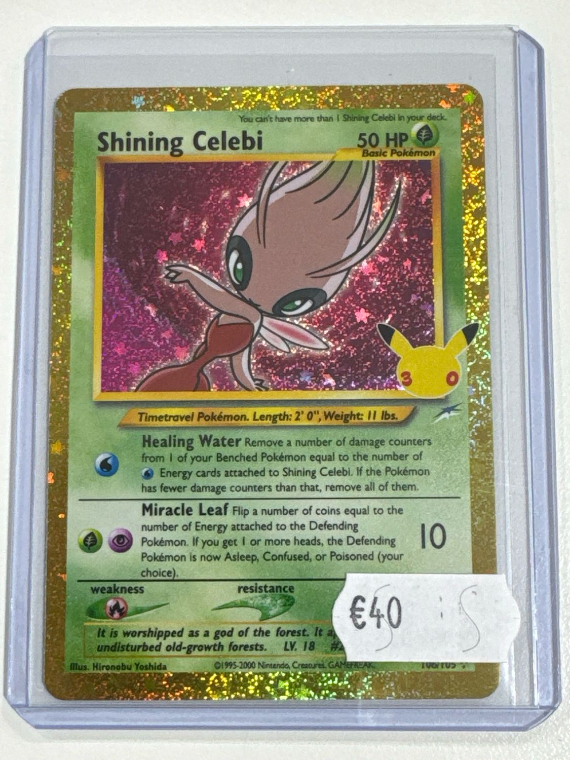 Pokemon TCG : Shining Celebi (30C NDE 106)