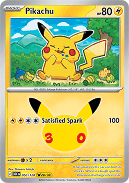 Pokemon TCG : Pikachu (30C 050)