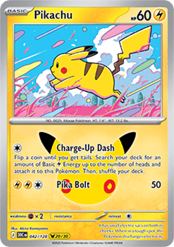 Pokemon TCG : Pikachu (30C 042)