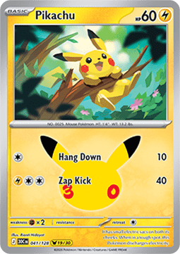 Pokemon TCG : Pikachu (30C 041)