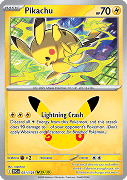 Pokemon TCG : Pikachu (30C 051)