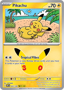 Pokemon TCG : Pikachu (30C 043)